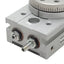 Used SMC MSQB1A Pinion Style Rotary Table, ø6mm Bore, 0-190° Angle, 0.7MPa, M3x0.5