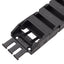 Used Igus 7.30.028 Energy Chain, 30x10.3mm Inner, ø28mm Bend, 94-Link + Ends, 77.25in