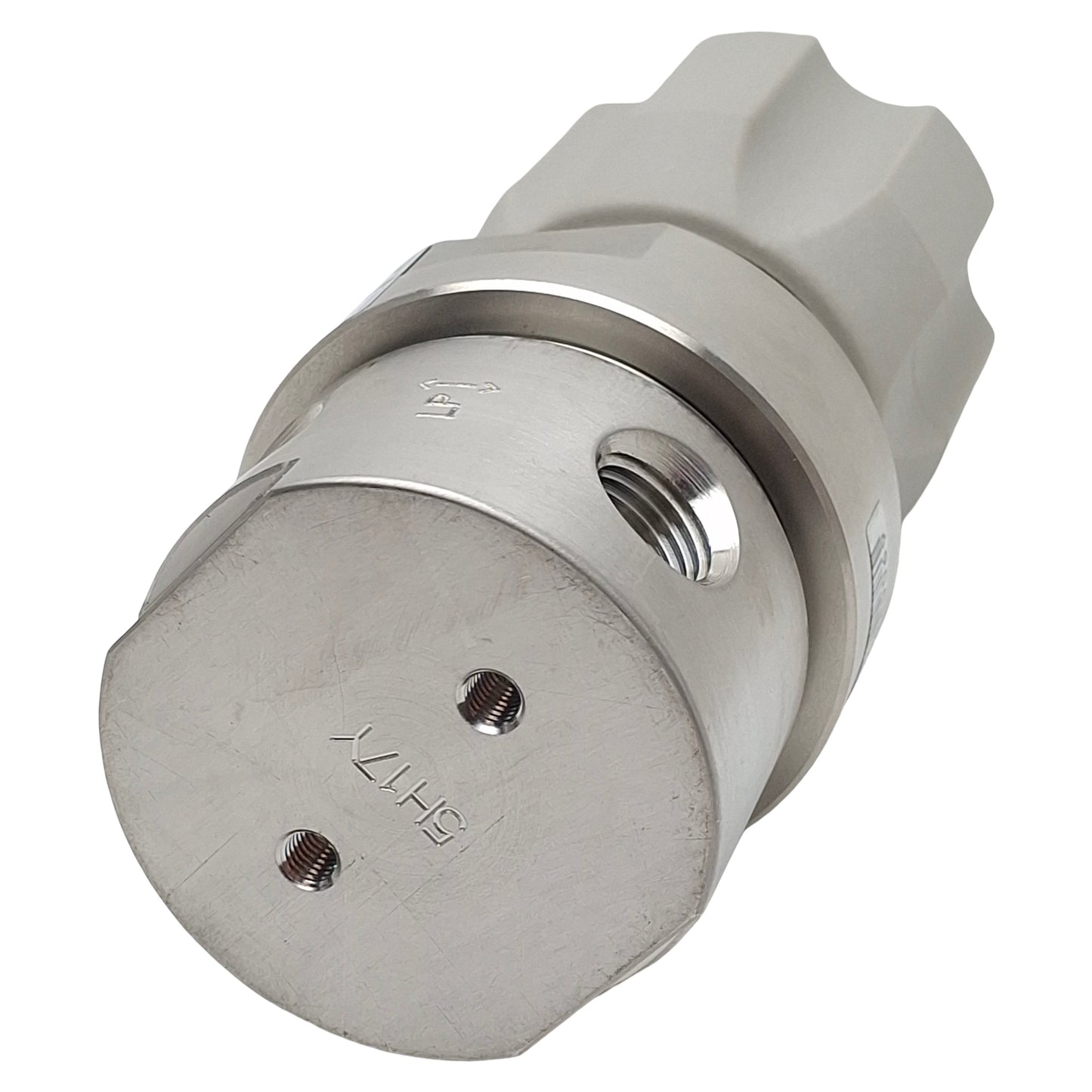Used SMC APTech AK1010S3P440 Pressure Regulator, 3500psi In, 100psi Set, 1/4in NPT