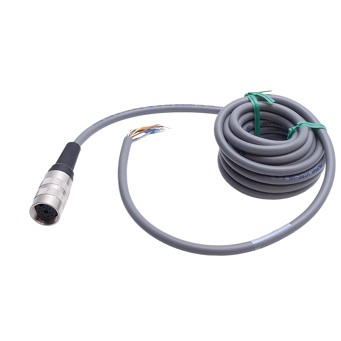 New – Open box Futek ZCC911 Binder Connector with Cable Assembly, 10ft, 12-Pin, TRD/TRS/TRH600
