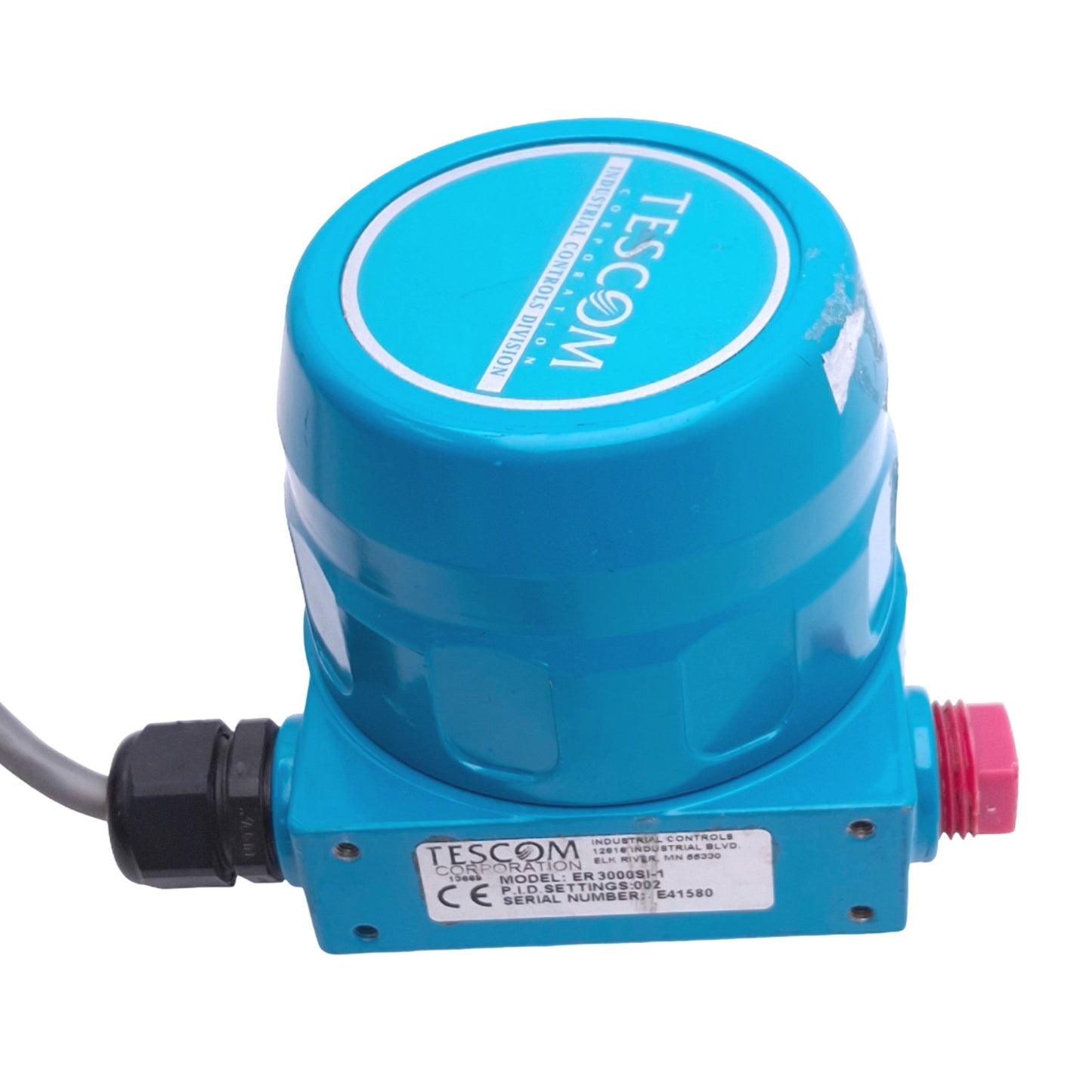 Used Tescom ER3000SI-1 Electropneumatic Controller, 0-100psi Control, RS485, 24VDC