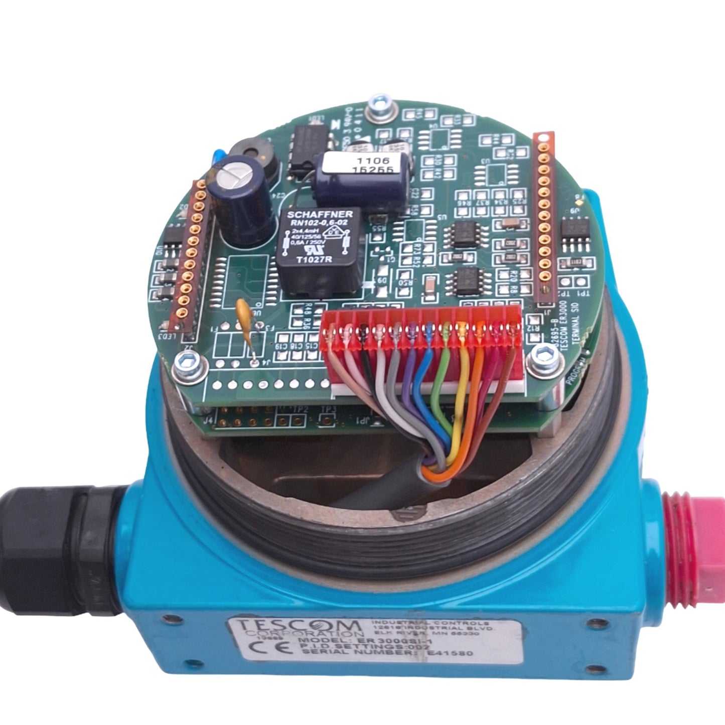 Used Tescom ER3000SI-1 Electropneumatic Controller, 0-100psi Control, RS485, 24VDC
