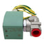 New Asco 8263H321 Red-Hat Solenoid Valve, 2-Way 3/8in NPT, 60psi Max, 220/240V Coil