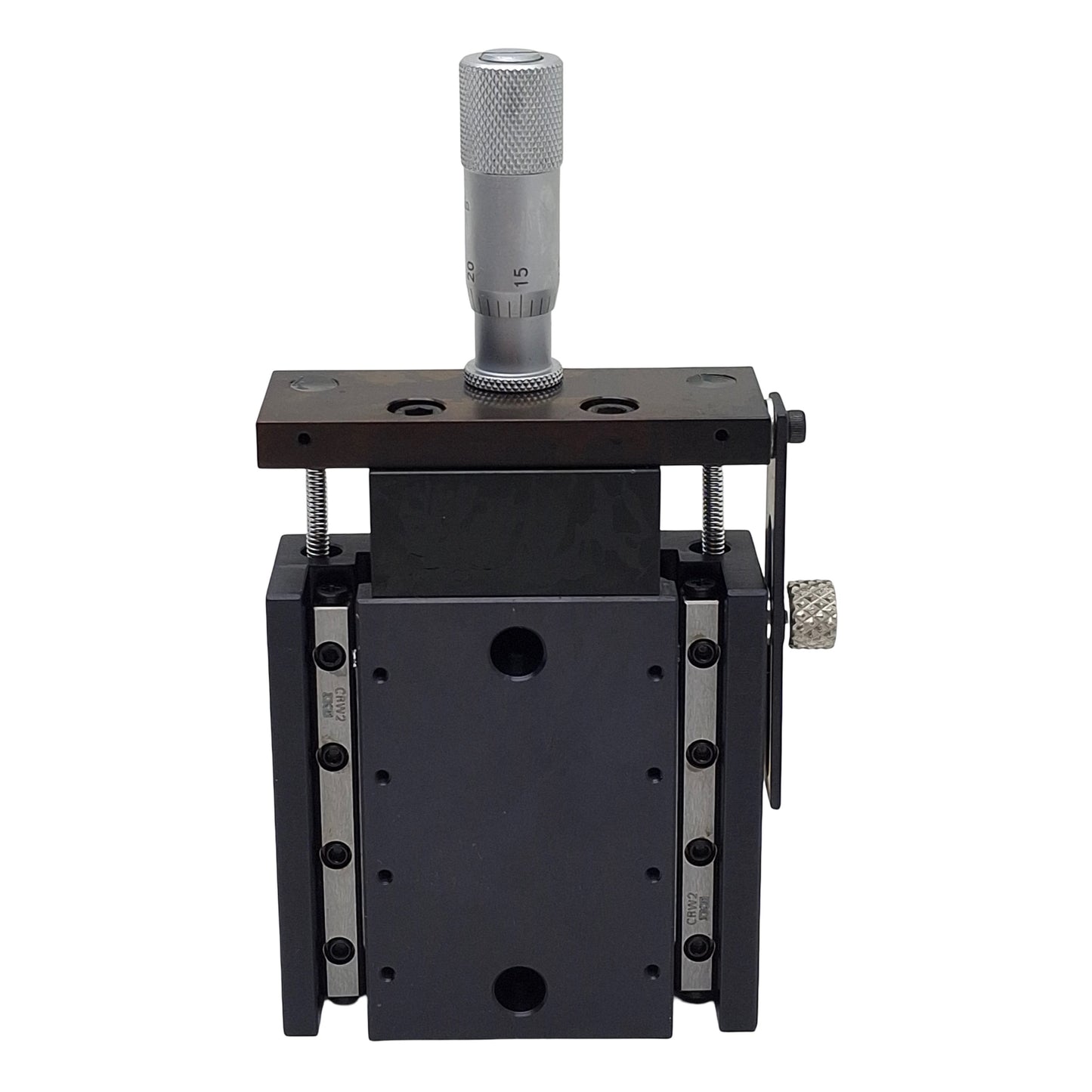 New – Open box Parker CR4502 Linear Crossed Roller Stage, 0.5in Travel, 2.62in Stage, 111lbs