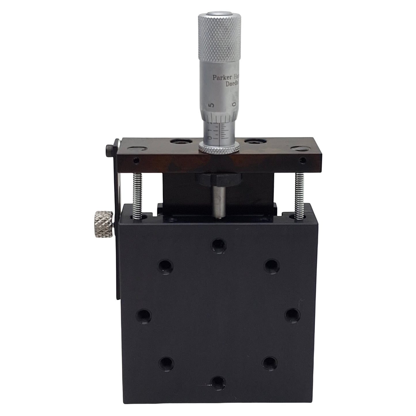 New – Open box Parker CR4502 Linear Crossed Roller Stage, 0.5in Travel, 2.62in Stage, 111lbs