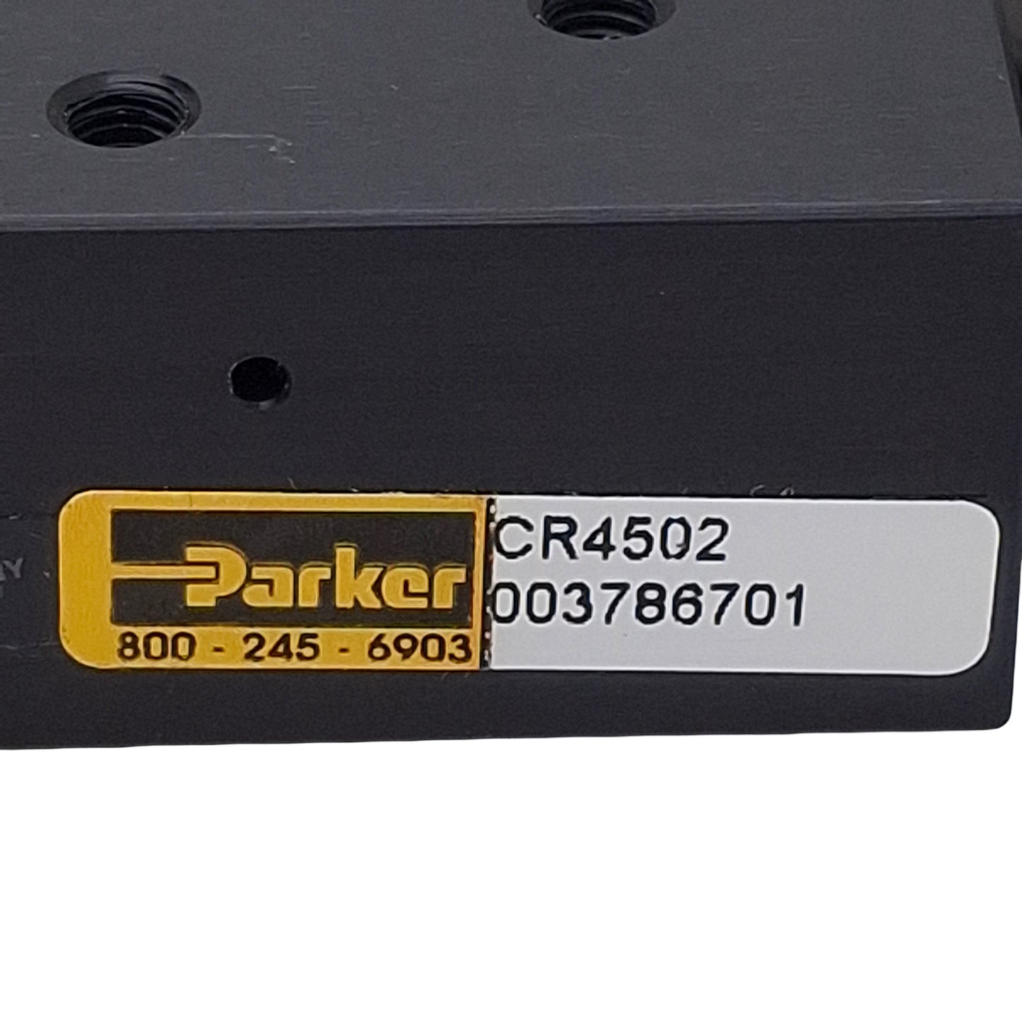 New – Open box Parker CR4502 Linear Crossed Roller Stage, 0.5in Travel, 2.62in Stage, 111lbs