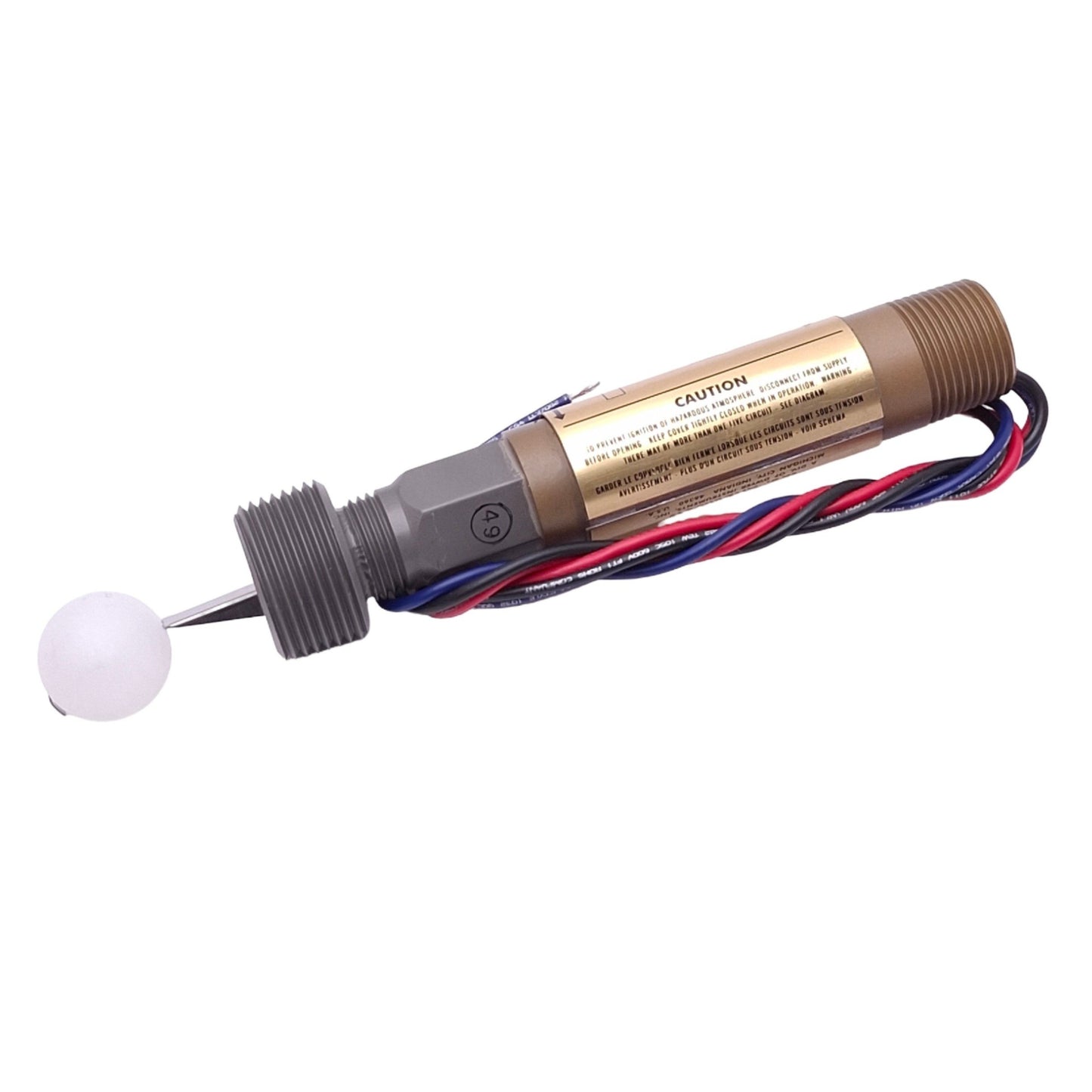 New Dwyer L6EPBSS30 FLOTECT Liquid Level Switch, SPDT 125/250VAC 5A, 1000psi Max