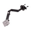 Used Humanscale M8 Single Monitor Arm Mount, Angled+Dynamic Link, Desk Mount, VESA100