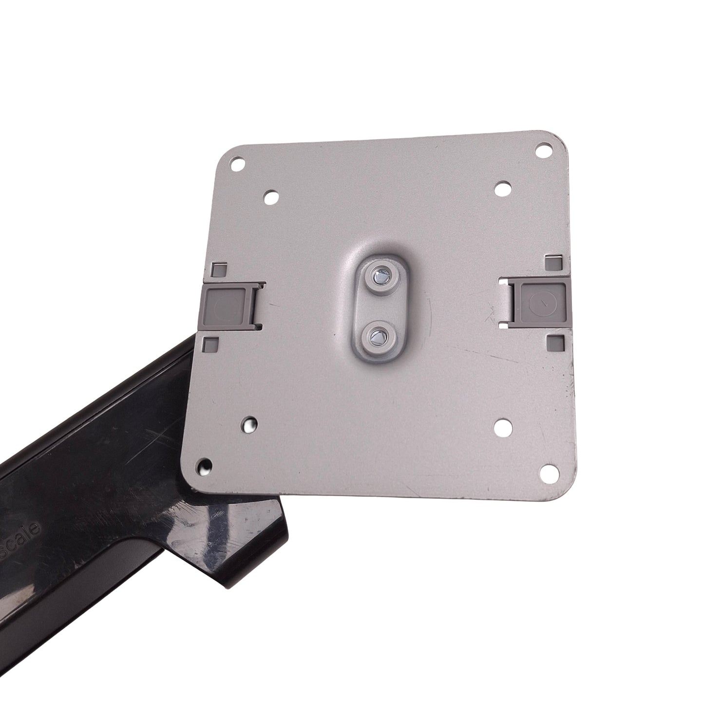 Used Humanscale M8 Single Monitor Arm Mount, Angled+Dynamic Link, Desk Mount, VESA100
