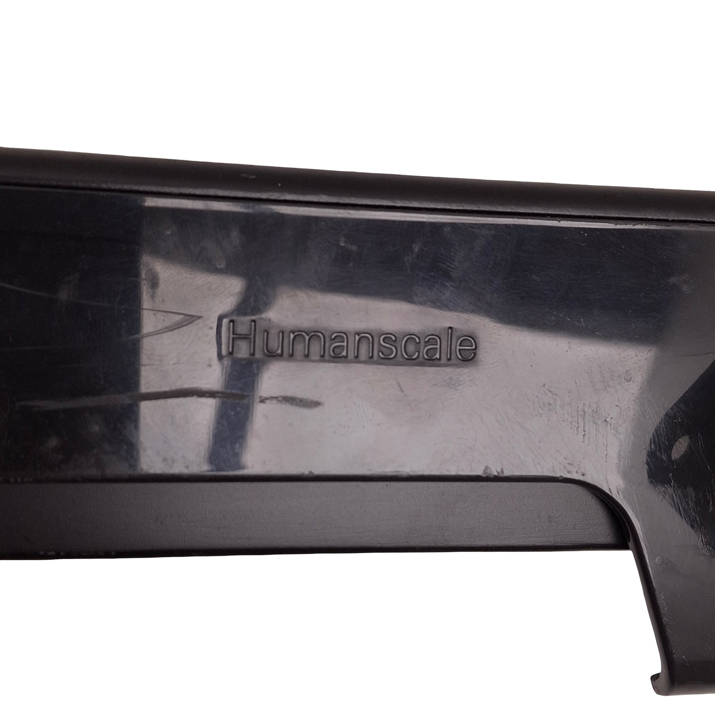 Used Humanscale M8 Single Monitor Arm Mount, Angled+Dynamic Link, Desk Mount, VESA100