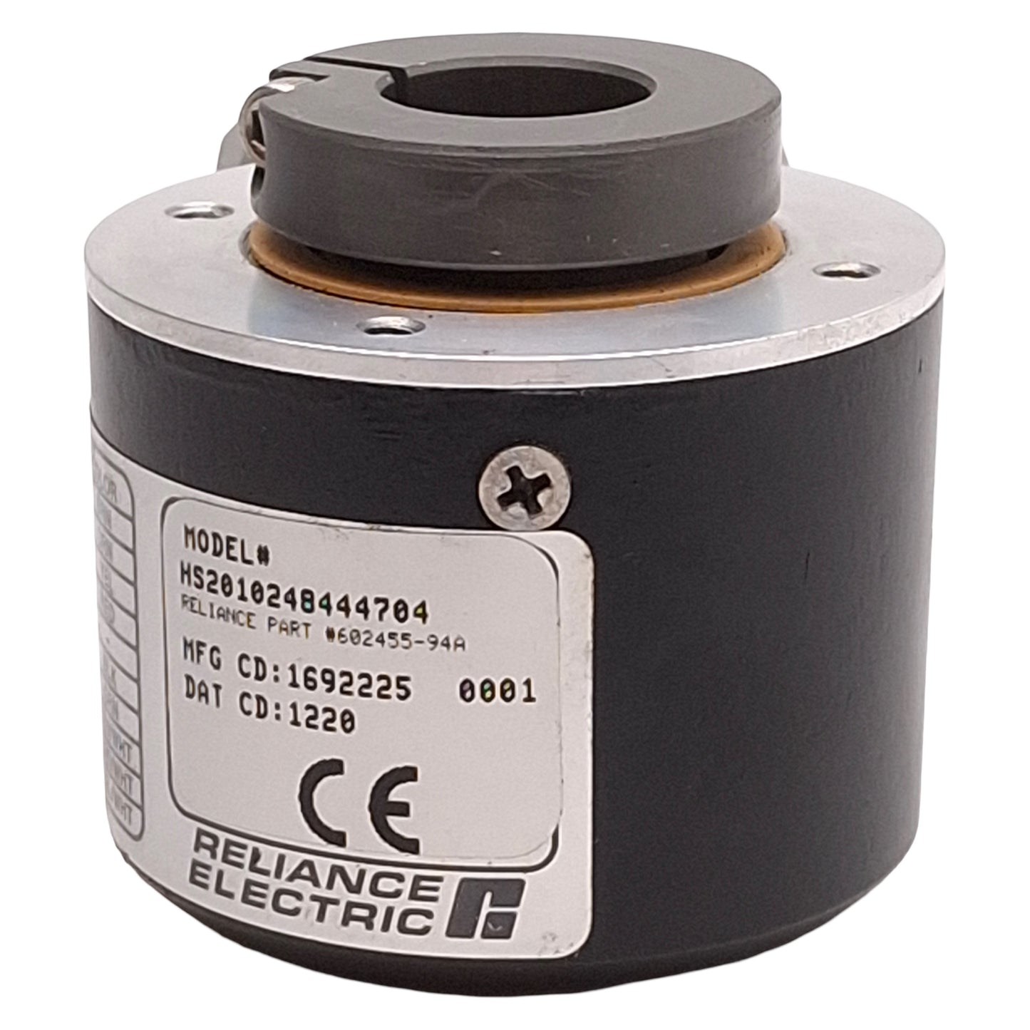 Used Reliance Electric 602455-94A Hollow Shaft Encoder, ø5/8in Bore, 1024ppr, 5-26VDC