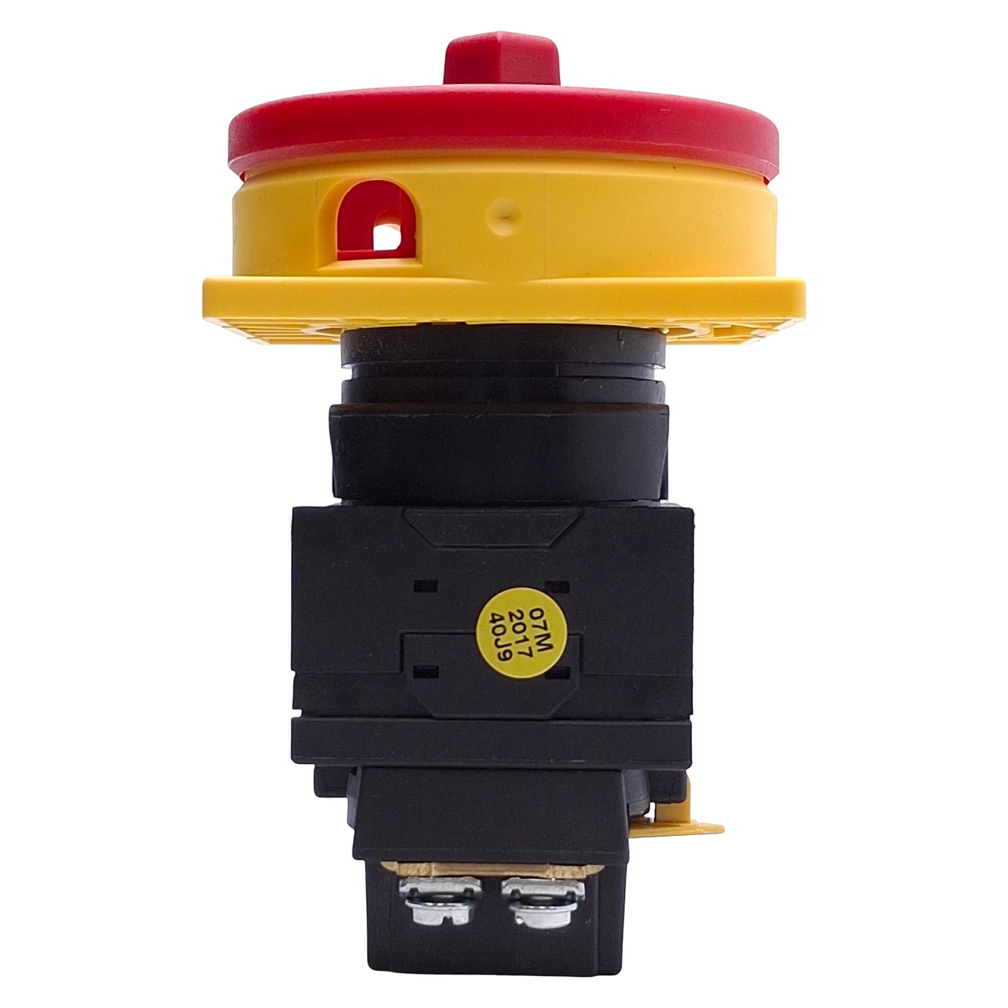 Used Eaton T0-2-1/EA/SVB Main Switch, 3-Pole, 690VAC 20A, Red Rotary Handle
