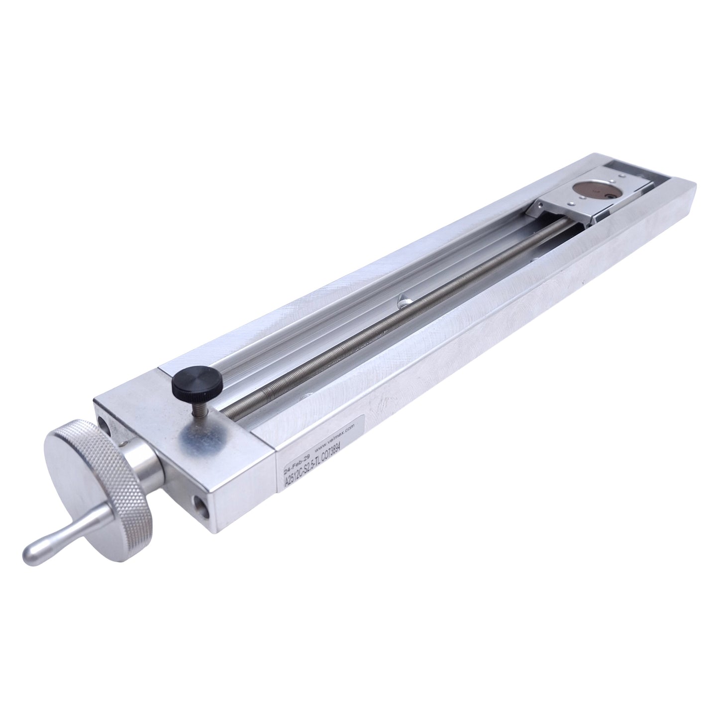 Used Velmex A2512C-S2.5-TL Manual Linear UniSlide 40 Turns Per Inch, 9.5" Travel