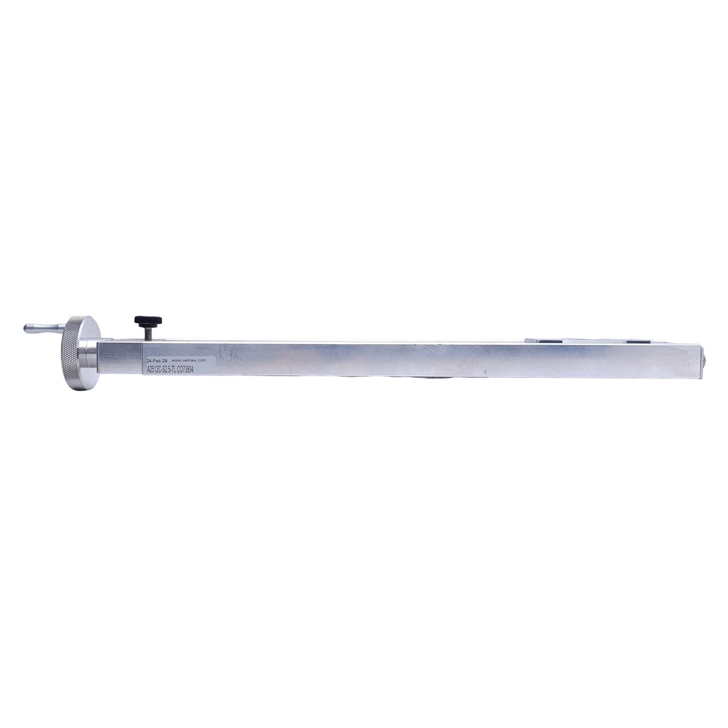 Used Velmex A2512C-S2.5-TL Manual Linear UniSlide 40 Turns Per Inch, 9.5" Travel