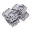 Used Lot of 4 IDEC SH4B-05C Relay Sockets, 14-Pin Blade, 300V 10A Max, DIN Rail