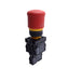 Used EATON M22-PV-K12 E-Stop Push Button, Push/Pull, ø22.5mm, 1NO+3NC, 600VAC 10A