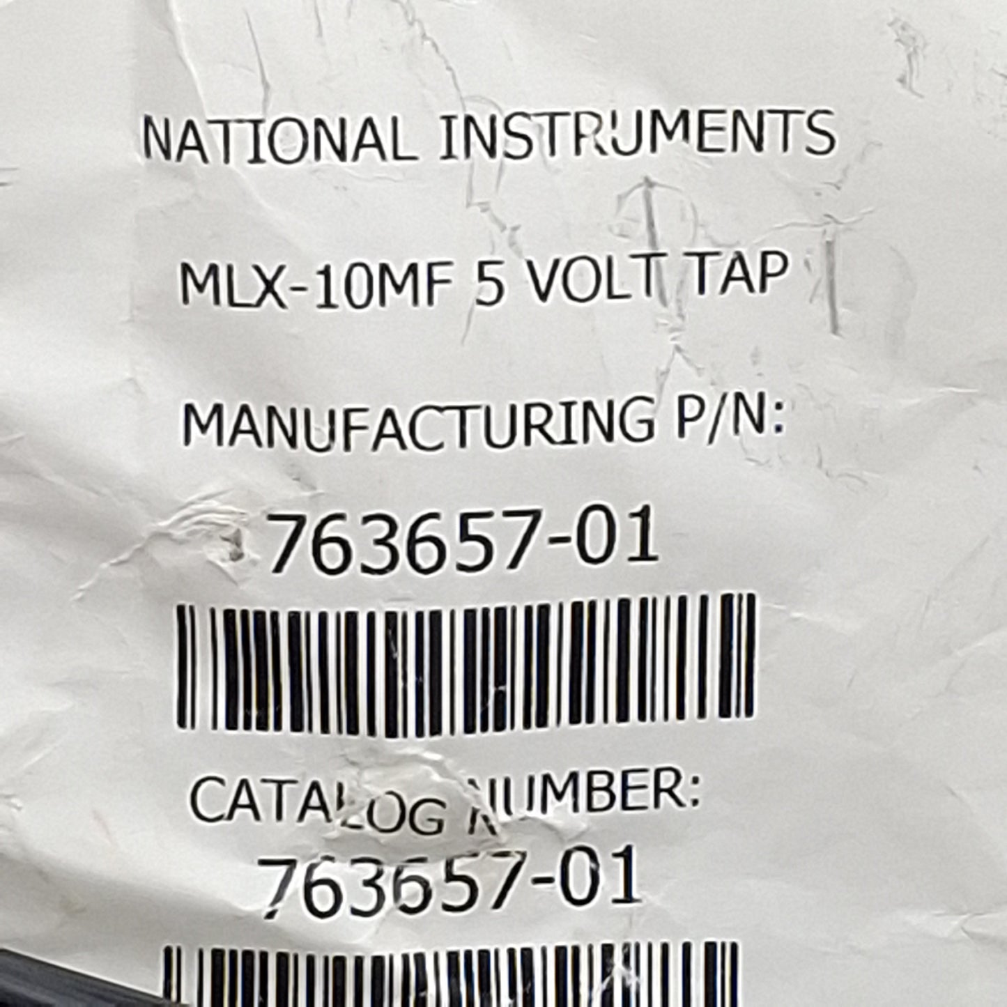 New National Instruments 763657-01 Cordset for MLX-10MF 5Volt Tap, 4-Pin M/F