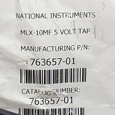 New National Instruments 763657-01 Cordset for MLX-10MF 5Volt Tap, 4-Pin M/F