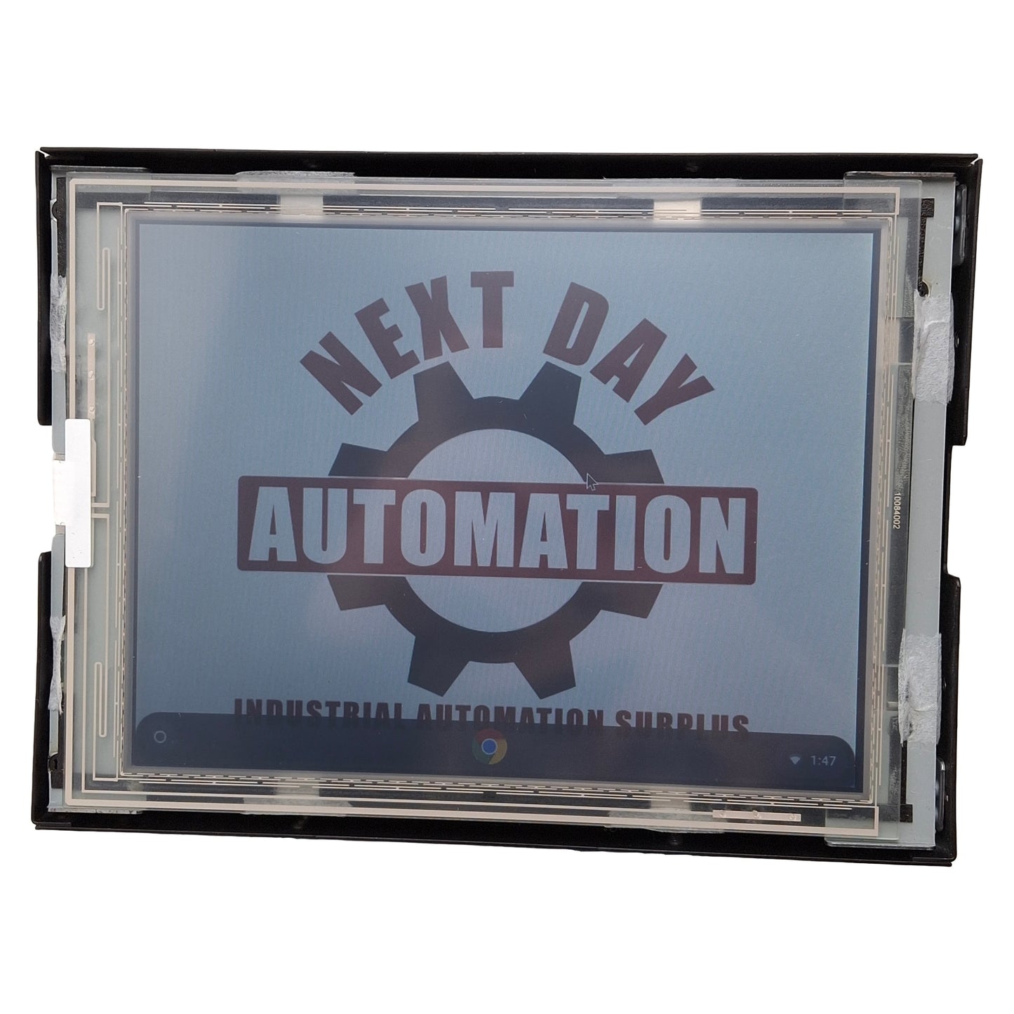 Used Santronic Open Frame Touch Monitor, 8.4in TFT LCD, 800x600, VGA, DVI-D, 12VDC