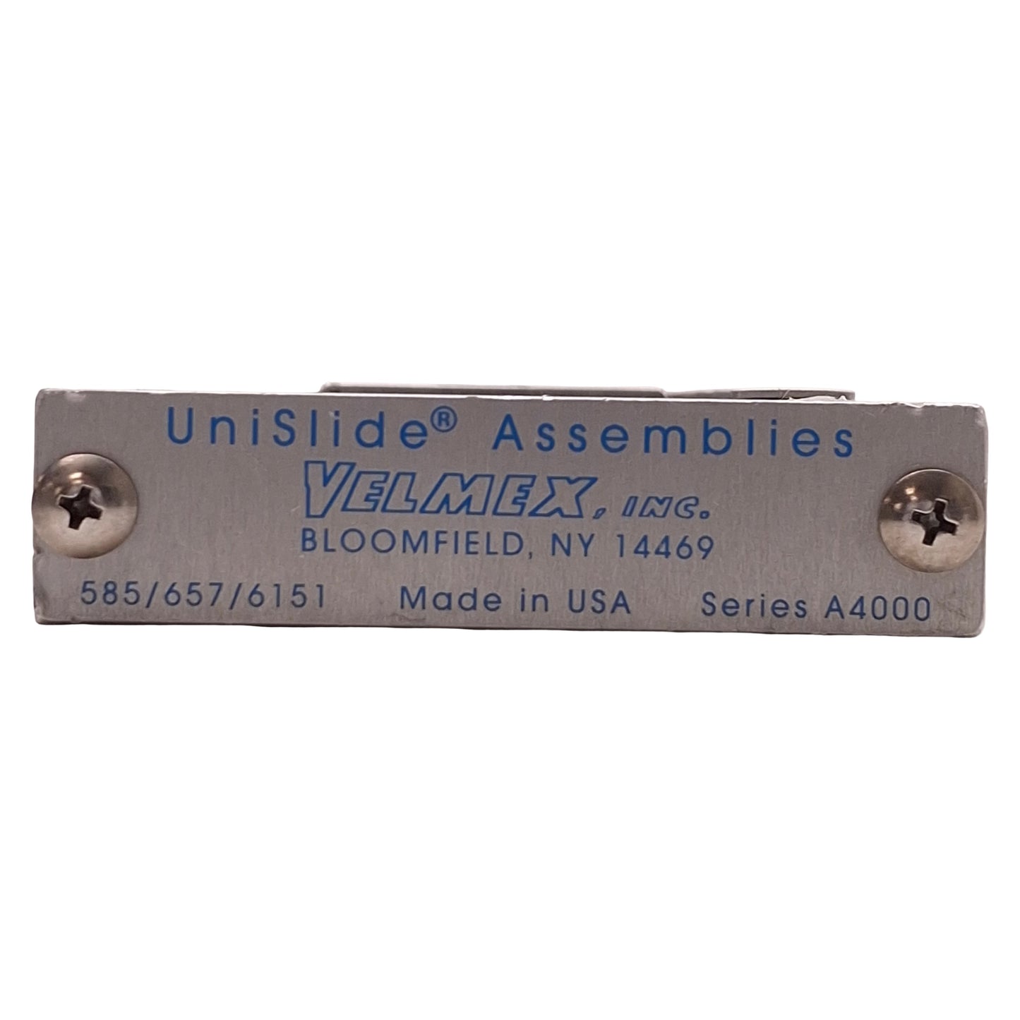 Used Velmex A4021CE-S4 Manual Linear UniSlide 40 Turns Per Inch, 17" Travel