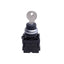 Used Eaton M22-WRMS1 Keyed Selector Switch, 2-Pos, Maintained, 3NO + 2NC, 600V 5A