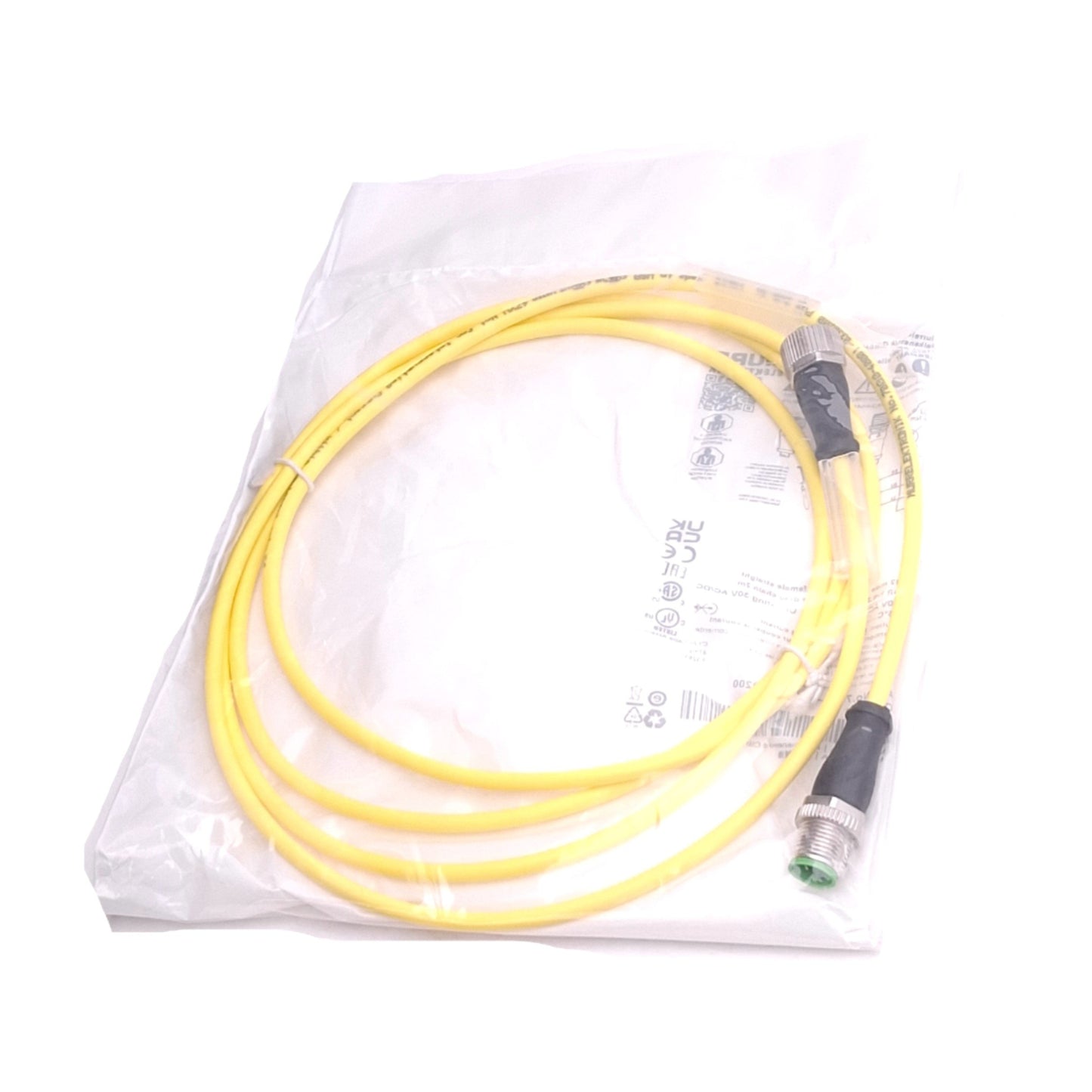 New Murrelektronik 7000-40001-0330200 Cordset, 3-Pin M12 Male to Female, 2m Length