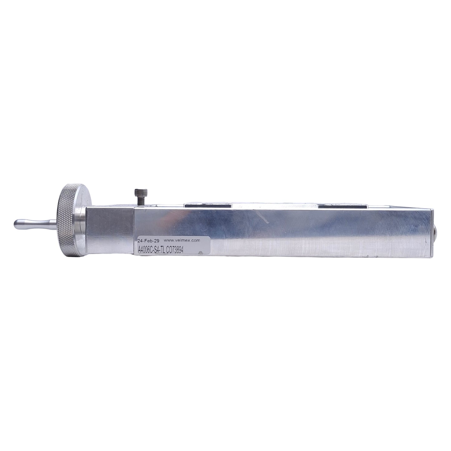 Used Velmex A4006C-S4-TL Manual Linear UniSlide 40 Turns Per Inch, 2" Travel