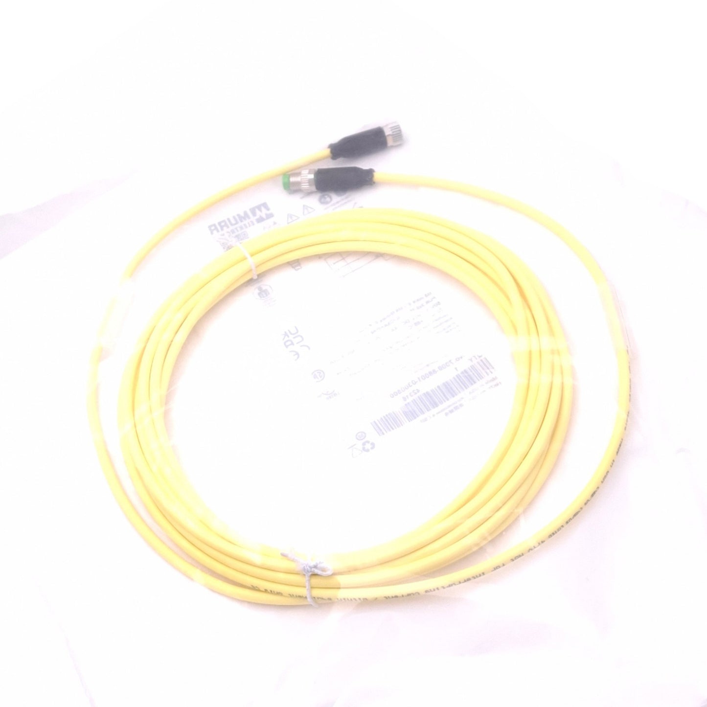 New Murrelektronik 7000-88001-0300500 Cordset, 3-Pin M8 Male to Female, 5m Length