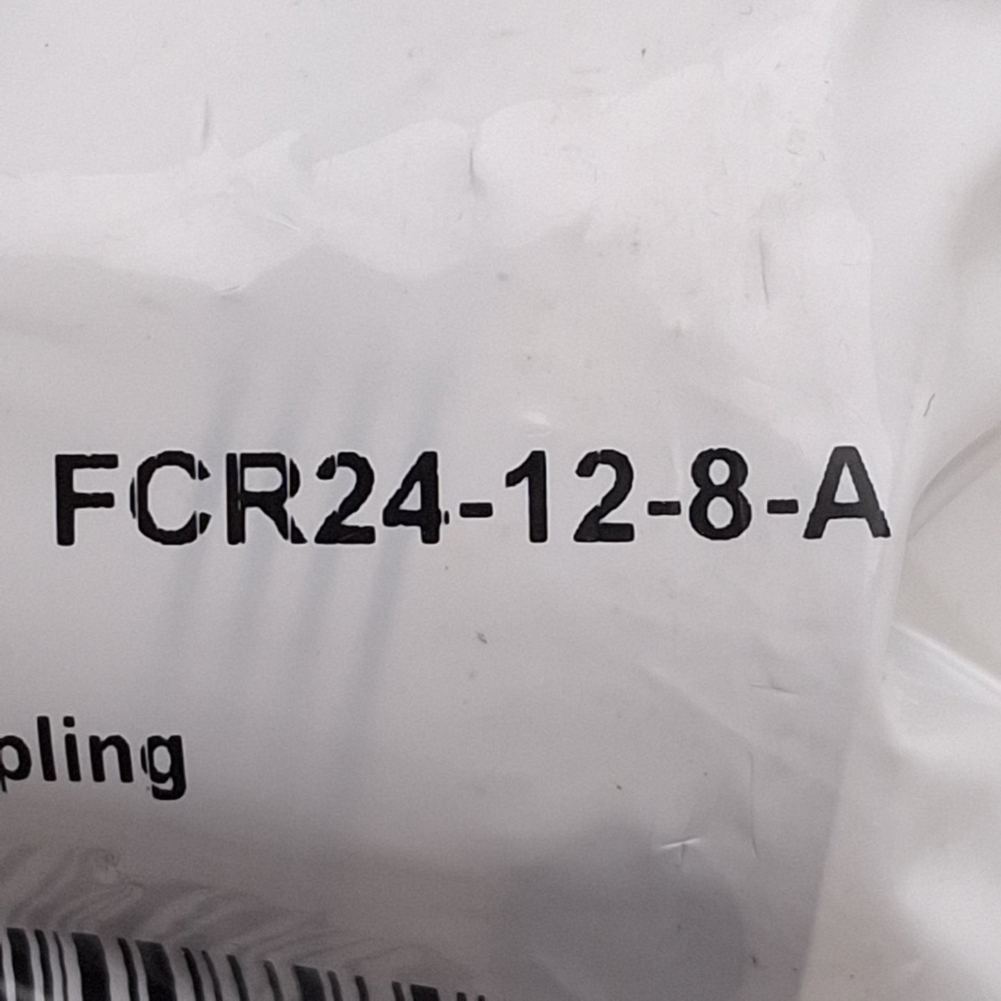 New Ruland FCR24-12-8-A Six Beam Flexible Coupling, Aluminum, ø3/4in & 1/2in Bores