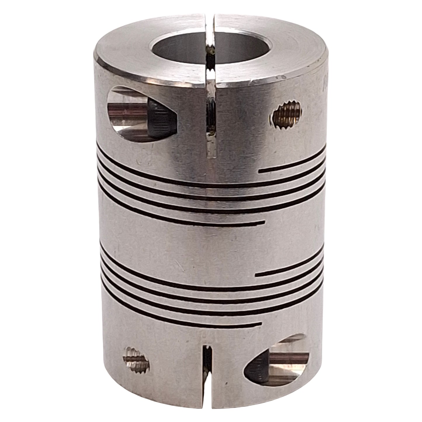 New Ruland FCR24-12-8-A Six Beam Flexible Coupling, Aluminum, ø3/4in & 1/2in Bores