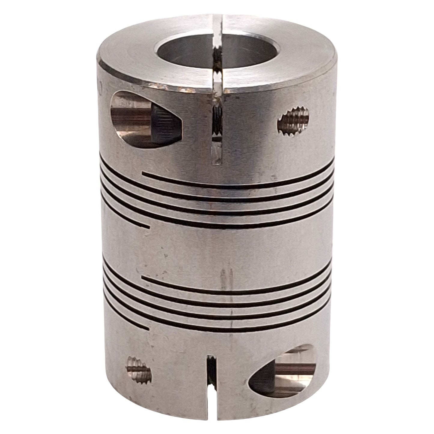 New Ruland FCR24-12-8-A Six Beam Flexible Coupling, Aluminum, ø3/4in & 1/2in Bores