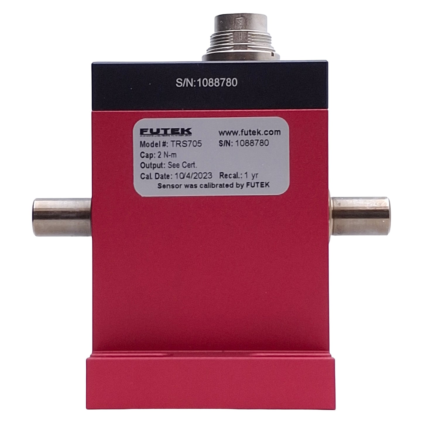 New Futek TRS705 Rotary Torque Sensor w/Encoder 7000rpm, 2Nm Capacity, 12-Pin Male