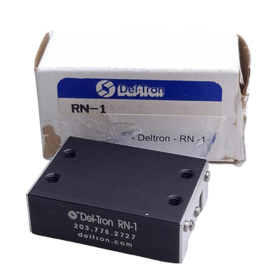 New Deltron RN-1 Crossed Roller Slide, 0.75in Travel, 110lbs load, 1.56in x 1.06in