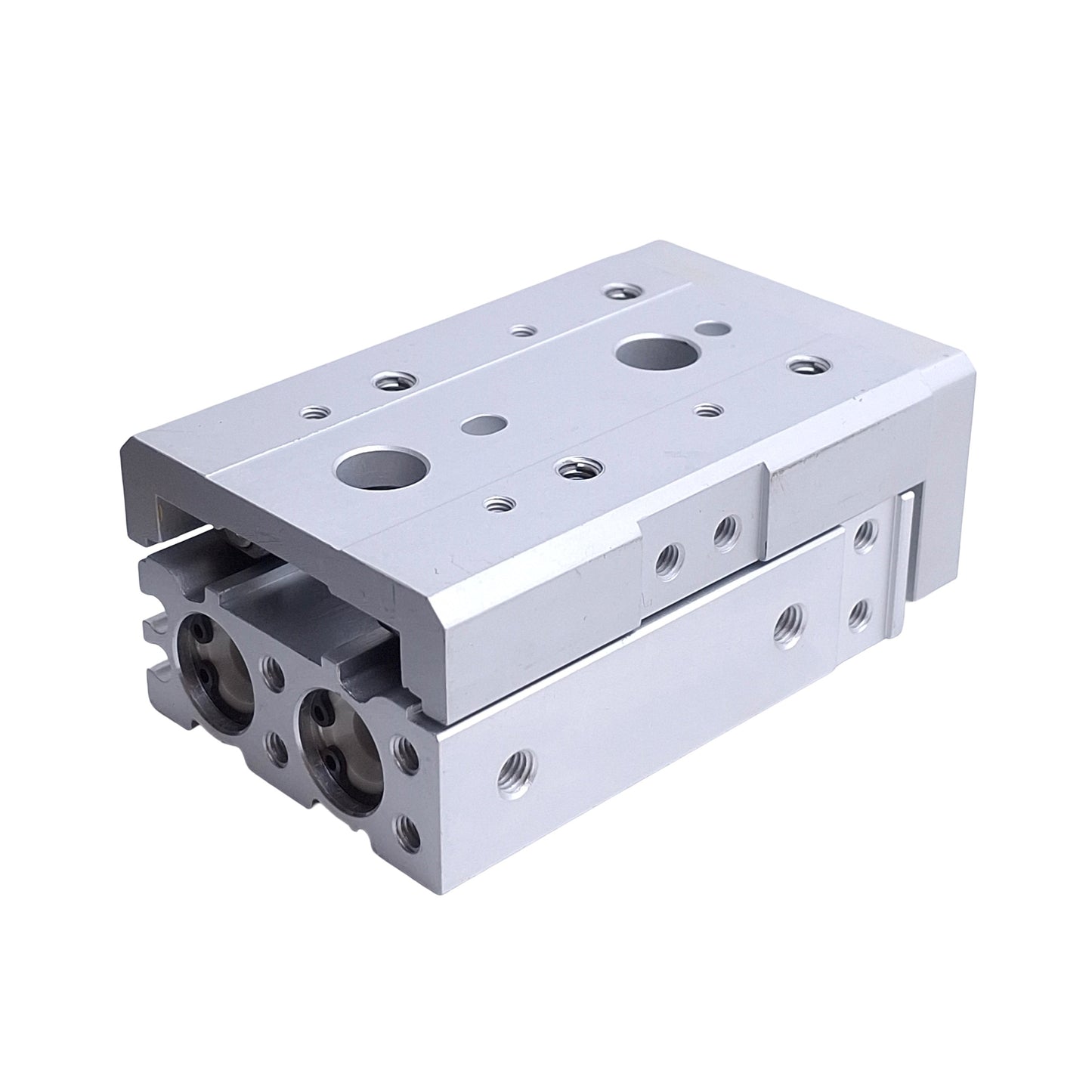 New SMC MXS12-10 Cylinder Slide Table, 12mm Bore, 10mm Stroke, M5 Ports, 0.15-0.7MPa