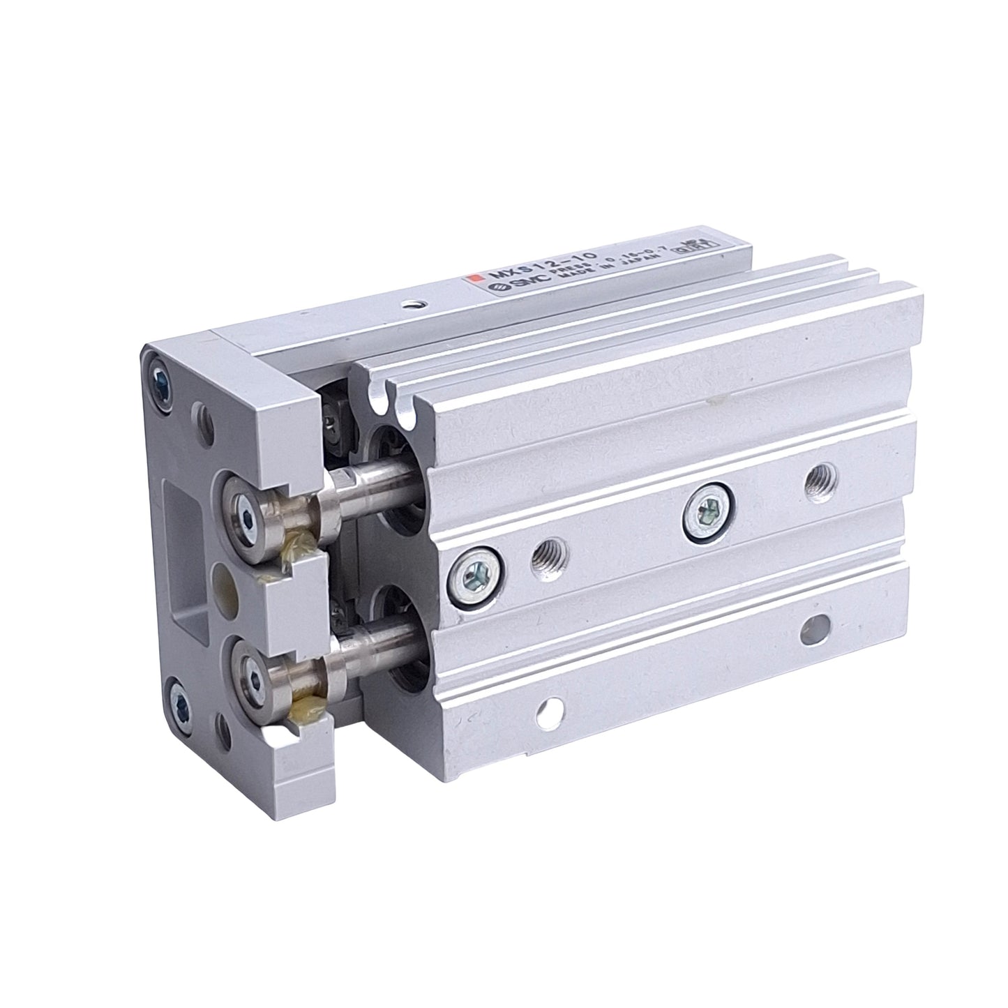 New SMC MXS12-10 Cylinder Slide Table, 12mm Bore, 10mm Stroke, M5 Ports, 0.15-0.7MPa