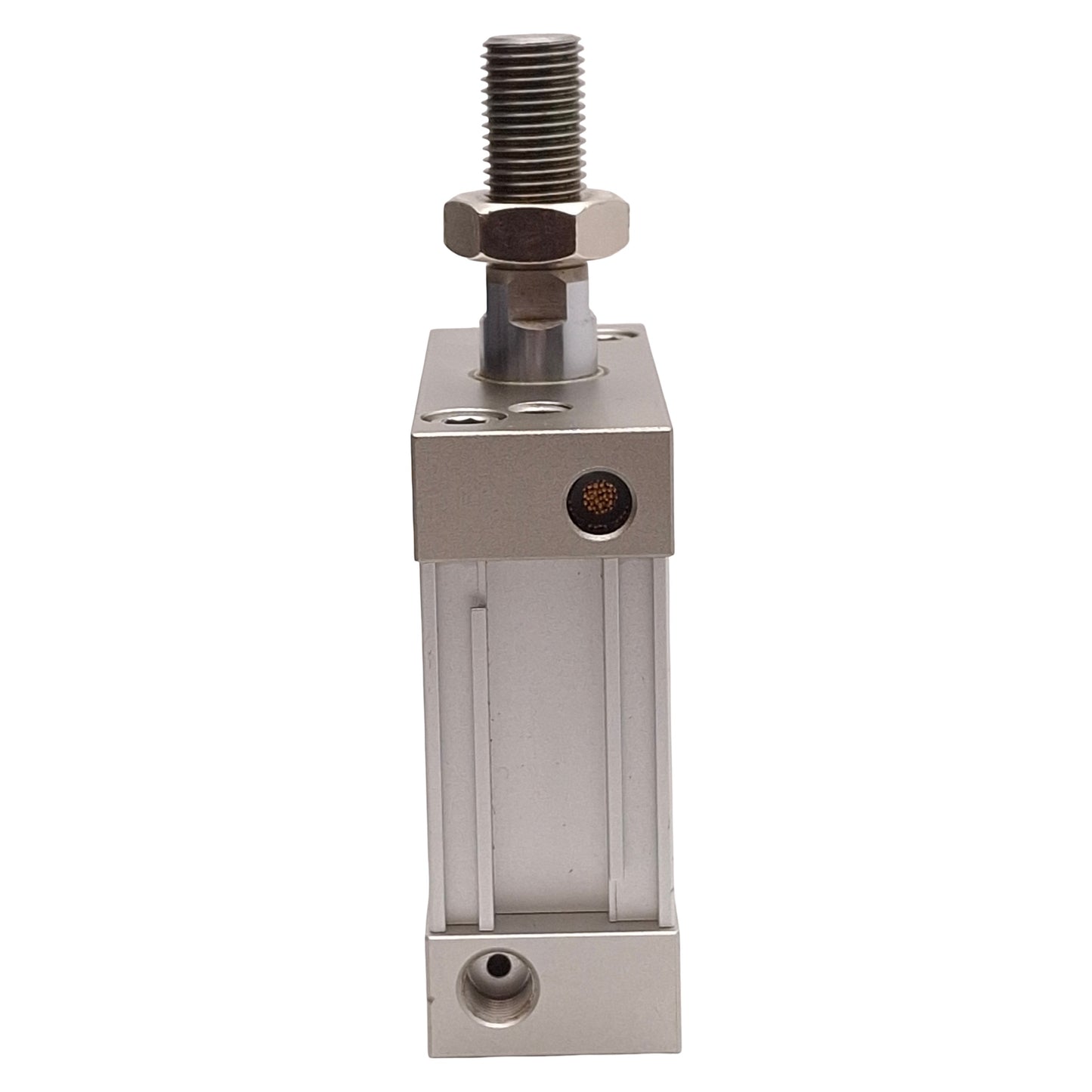 Used SMC MUB40-10SM Pneumatic Single Acting Plate Cylinder 10mm Stroke, 0.7MPa, Rc1/8