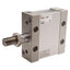 Used SMC MUB40-10SM Pneumatic Single Acting Plate Cylinder 10mm Stroke, 0.7MPa, Rc1/8