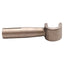 Used Leister 107.324 Sieve Reflector Hot Air Nozzle, 13mm x 10mm, ø8mm ID Connection
