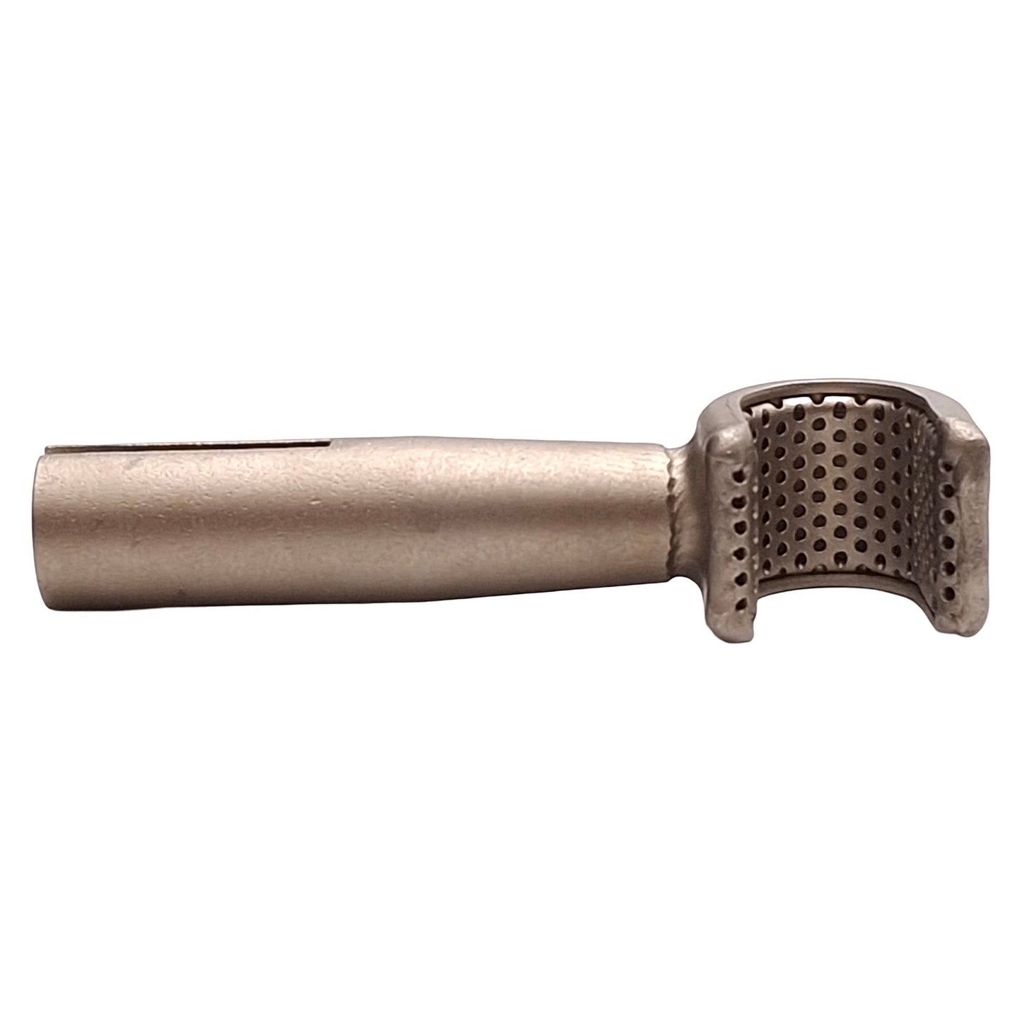 Used Leister 107.324 Sieve Reflector Hot Air Nozzle, 13mm x 10mm, ø8mm ID Connection