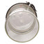 Used Ace Glass Reactor Chamber, 6L Base, 4x #25 Necks, Two-Piece, 8in Duran Flange