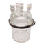 Used Ace Glass Reactor Chamber, 6L Base, 4x #25 Necks, Two-Piece, 8in Duran Flange