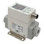 Used SMC PFA750-N02-27 Digital Flow Switch, NPN 12-24VDC, 5-50l/min, 0.5MPa, 4Pin M12