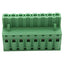 Used Lot of 10 Phoenix Contact 1873113 PCB COMBICON Connector, 8-Position, 12A 320V