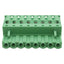 Used Lot of 10 Phoenix Contact 1873113 PCB COMBICON Connector, 8-Position, 12A 320V
