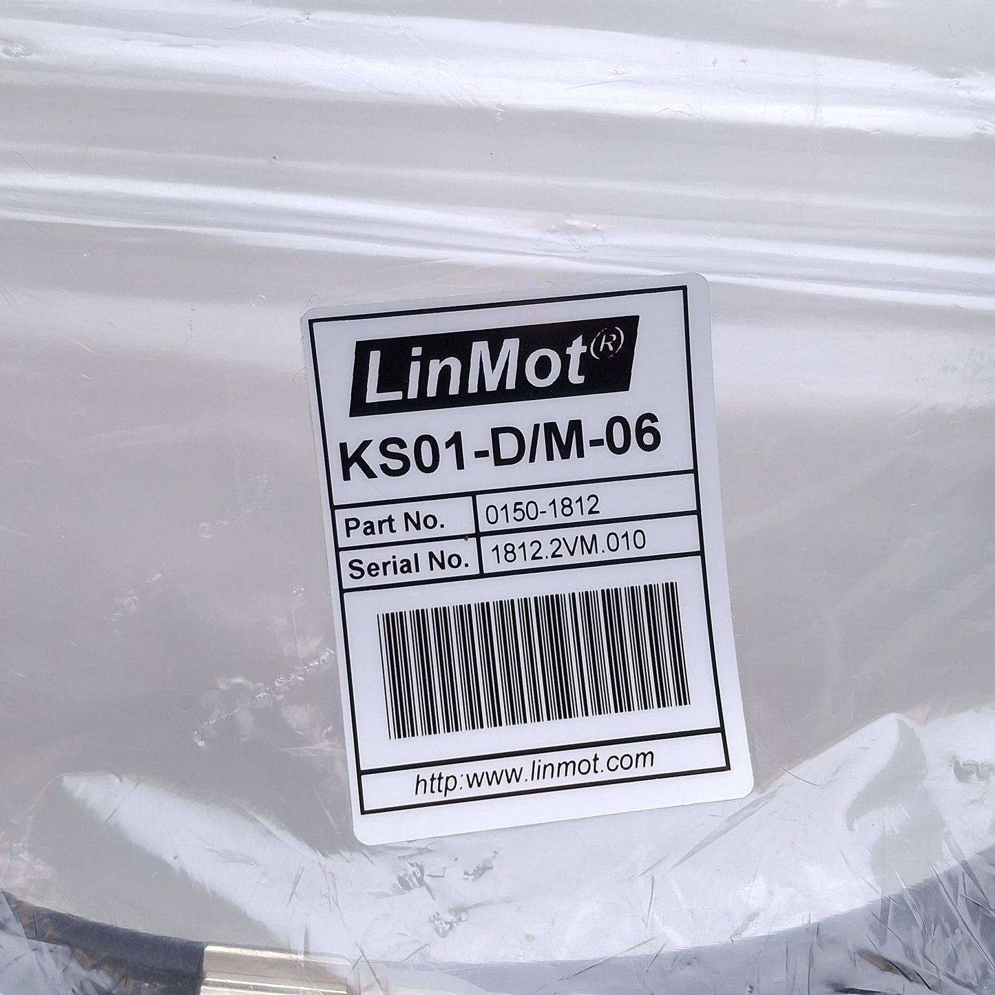 New Linmot KS01-D/M-06 0150-1812 High Flex Trailing Chain Motor Cable, 6m Length