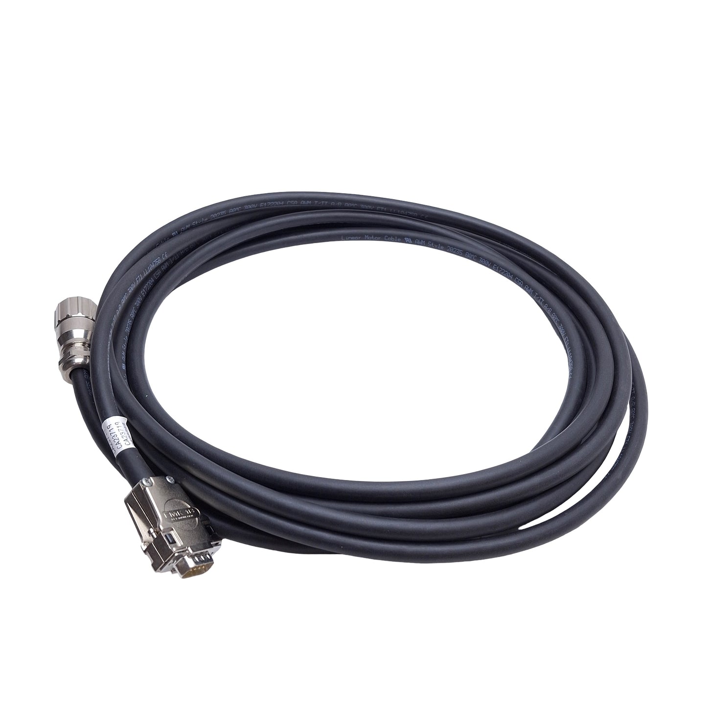 New Linmot KS01-D/M-06 0150-1812 High Flex Trailing Chain Motor Cable, 6m Length