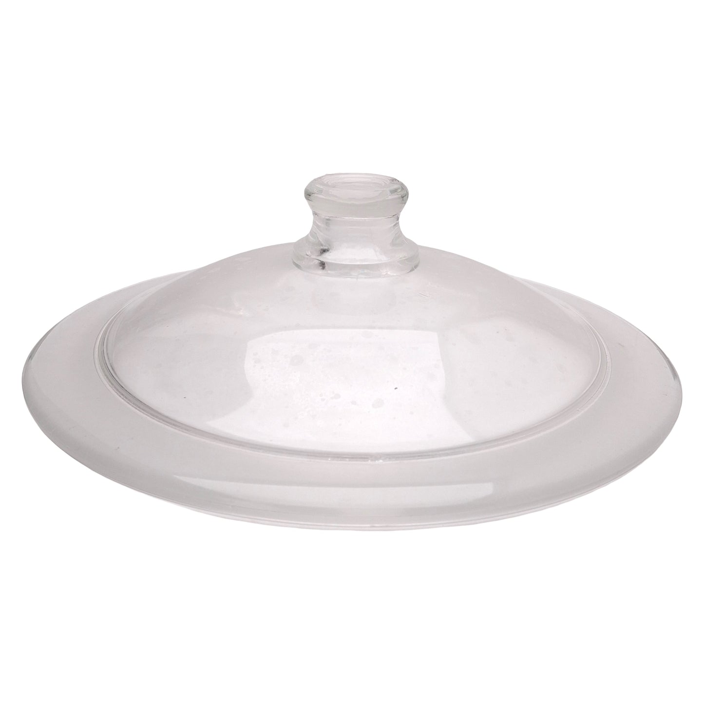 Used Fisher Scientific 08-615B Glass Desiccator Jar w/ Porcelain Plate, ø250mm ID