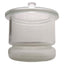 Used Fisher Scientific 08-615B Glass Desiccator Jar w/ Porcelain Plate, ø250mm ID