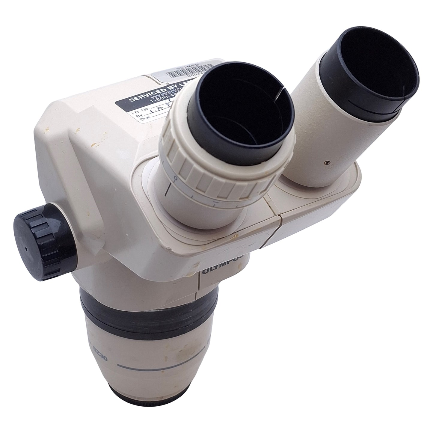 Used Olympus SZ3060 Stereo Microscope Head, Mag: 0.9x to 4x, Working Distance: 110mm