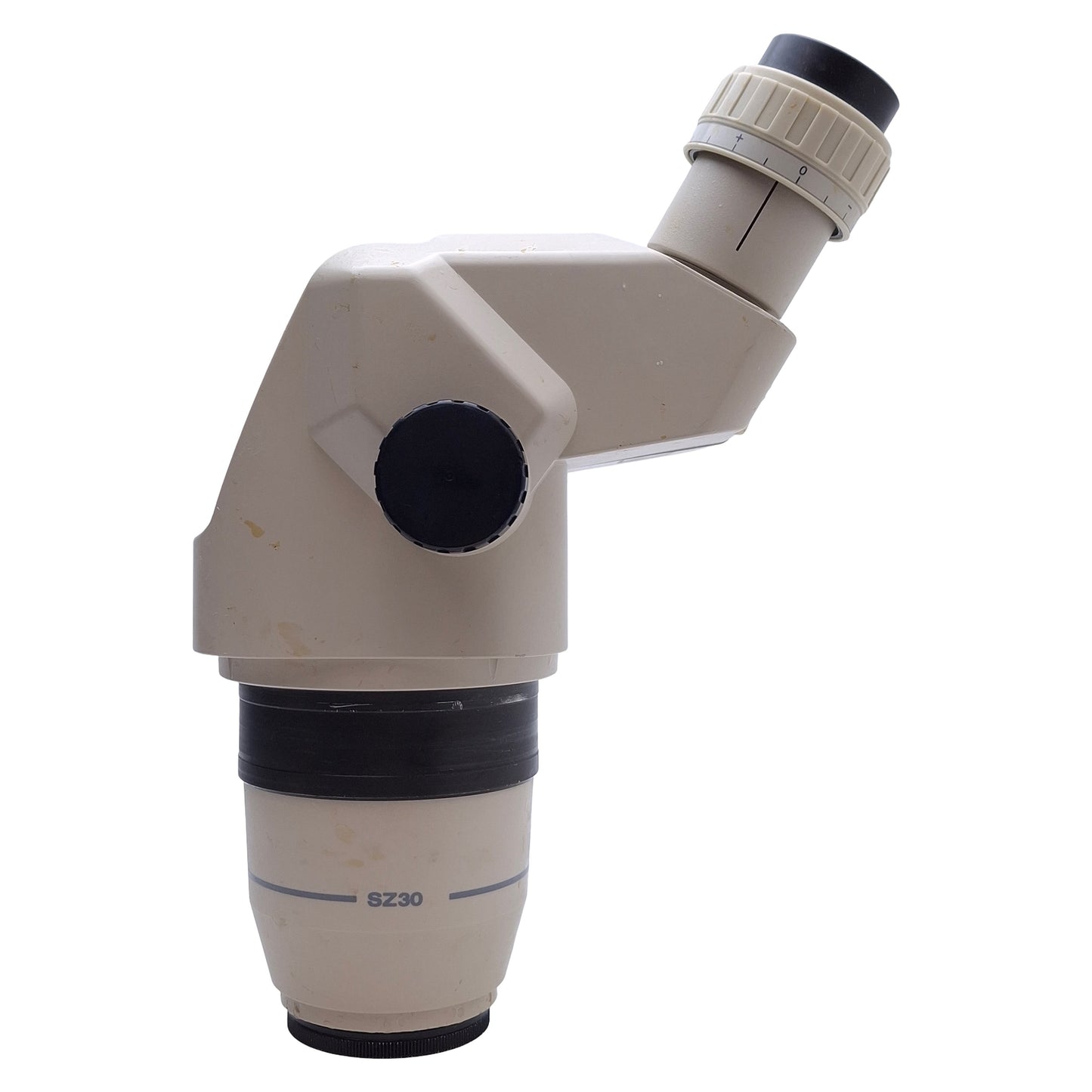 Used Olympus SZ3060 Stereo Microscope Head, Mag: 0.9x to 4x, Working Distance: 110mm